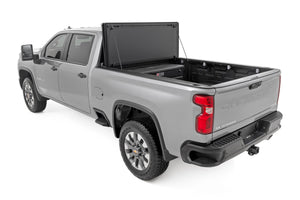 Rough Country Hard Tri-Fold Flip Up Bed Cover 6'9