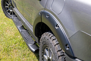 Rough Country Oval Nerf Steps Black | Ford Bronco Sport 4WD (2021-2026)