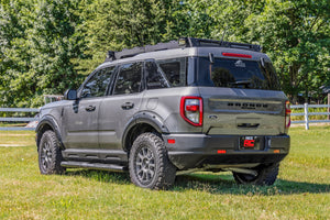 Rough Country Oval Nerf Steps Black | Ford Bronco Sport 4WD (2021-2026)
