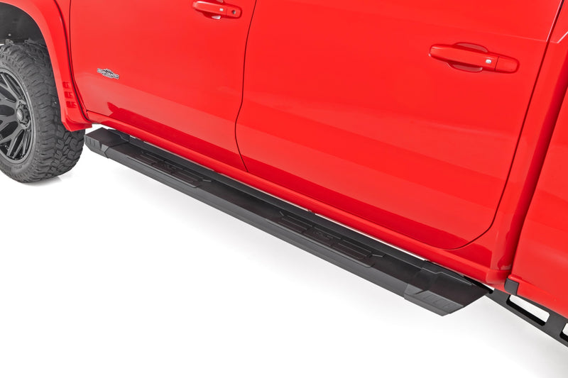Rough Country HD2 Aluminum Running Boards Crew Cab | Chevy/GMC 1500/2500HD/3500HD (19-26)
