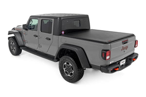 Rough Country Soft Roll Up Bed Cover 5' Bed | Jeep Gladiator JT 4WD (2020-2026)