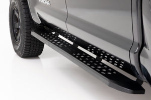 Rough Country RPT2 Running Board Crew Cab | Black | Toyota Tundra 2WD/4WD (2007-2021)
