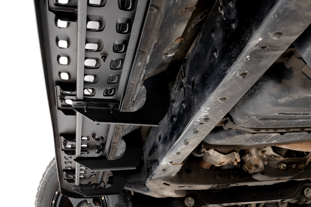 Rough Country RPT2 Running Board Crew Cab | Black | Toyota Tundra 2WD/4WD (2007-2021)