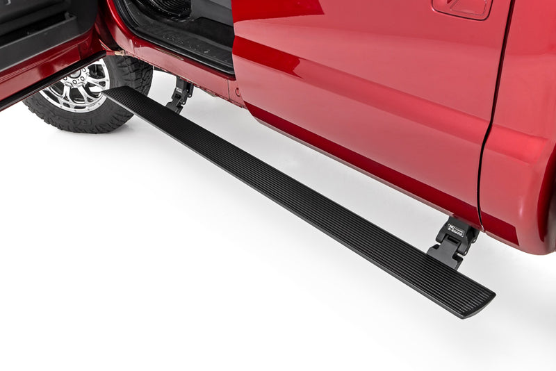 Rough Country Power Running Boards Dual Electric Motor | Ford F-250/F-350 Super Duty (08-16)