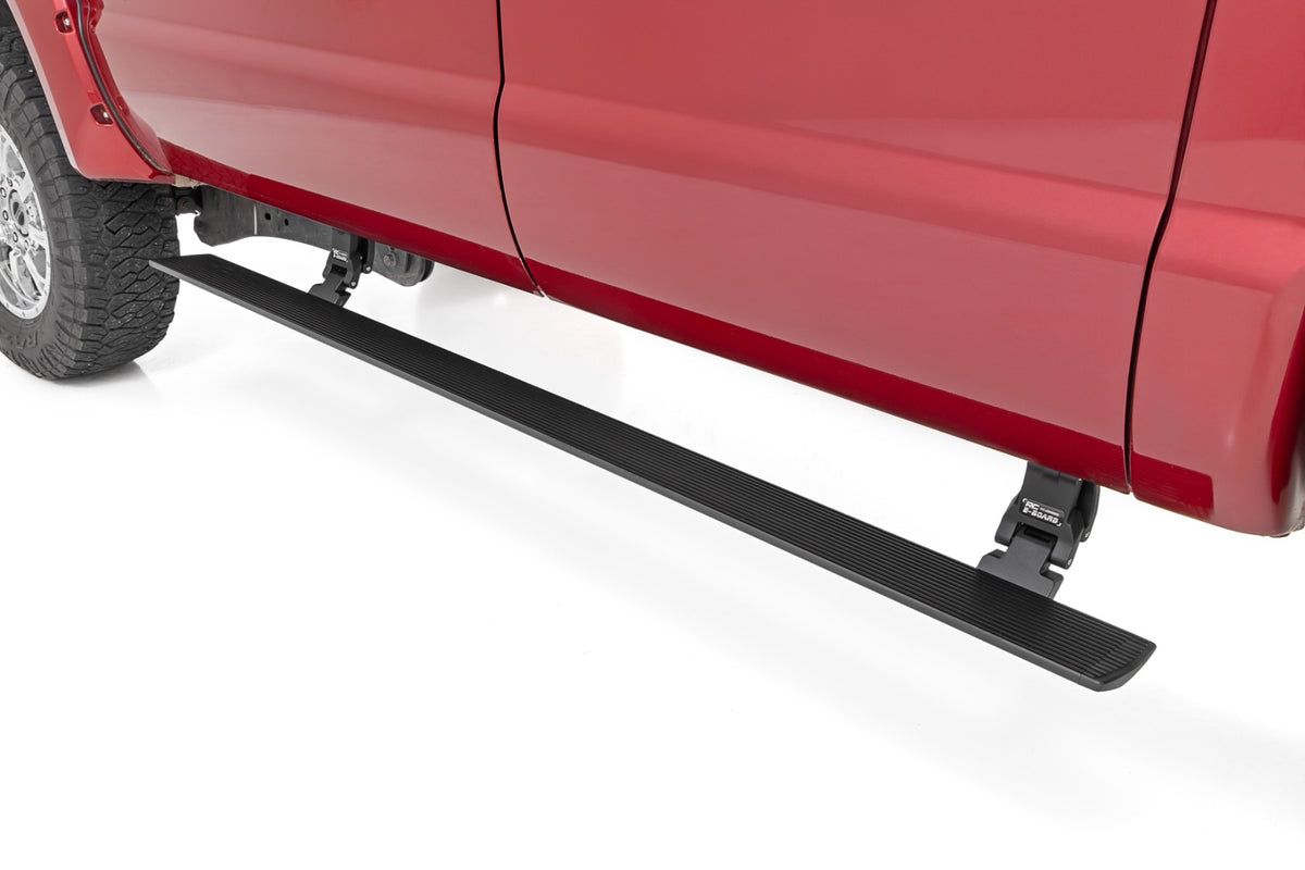 Rough Country Power Running Boards Dual Electric Motor | Ford F-250/F-350 Super Duty (08-16)