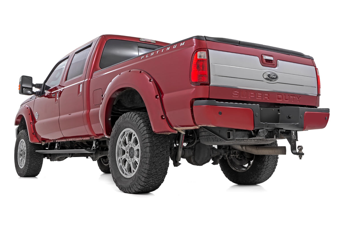Rough Country Power Running Boards Dual Electric Motor | Ford F-250/F-350 Super Duty (08-16)