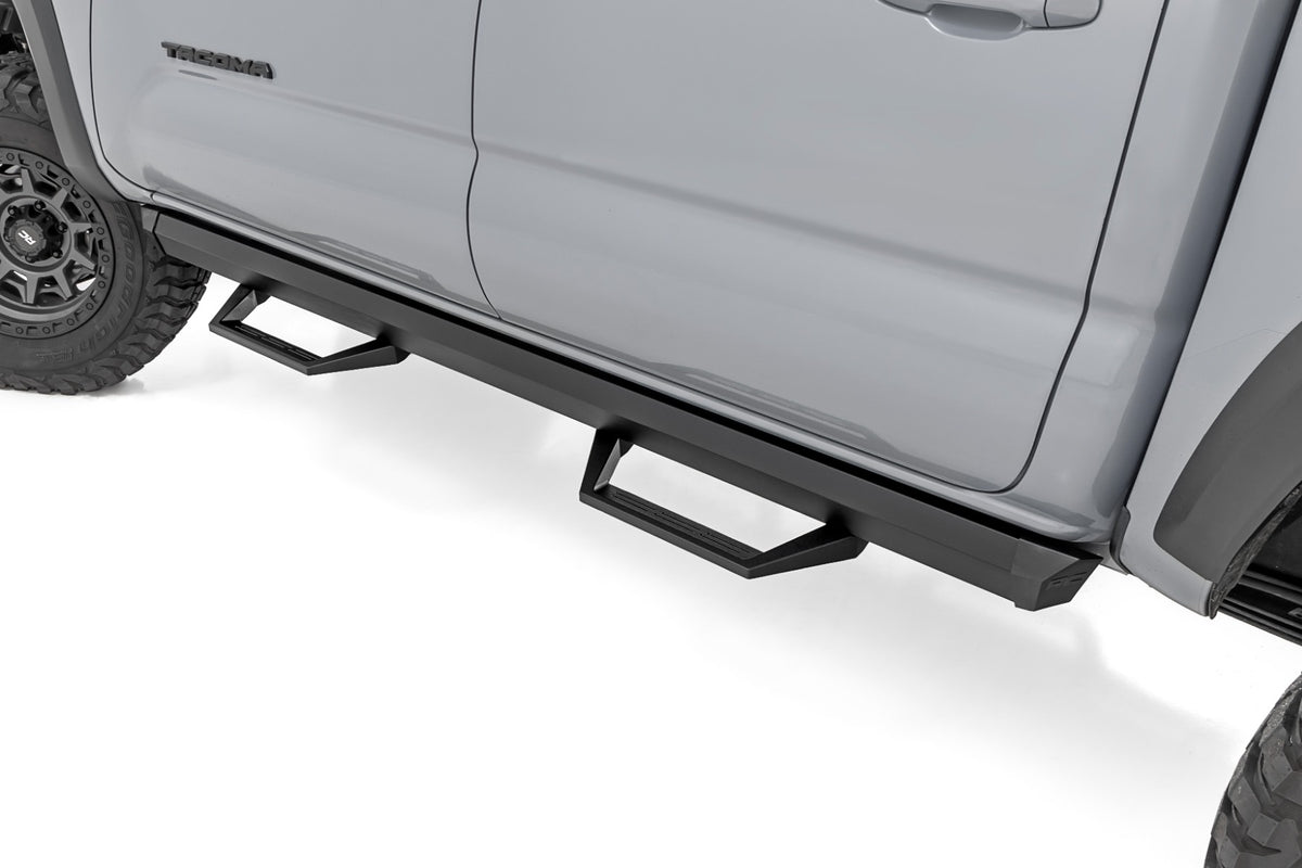 Rough Country SRL2 Adj Aluminum Step Double Cab | Toyota Tacoma 2WD/4WD (2005-2023)