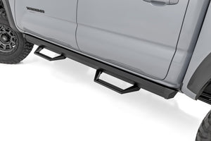 Rough Country SRL2 Adj Aluminum Step Double Cab | Toyota Tacoma 2WD/4WD (2005-2023)