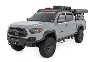 Rough Country SRL2 Adj Aluminum Step Double Cab | Toyota Tacoma 2WD/4WD (2005-2023)