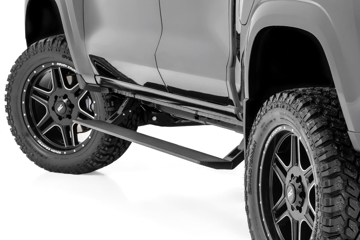 Rough Country Power Running Boards Dual Electric Motor | Crew Cab | Chevy/GMC Canyon/Colorado (15-26)