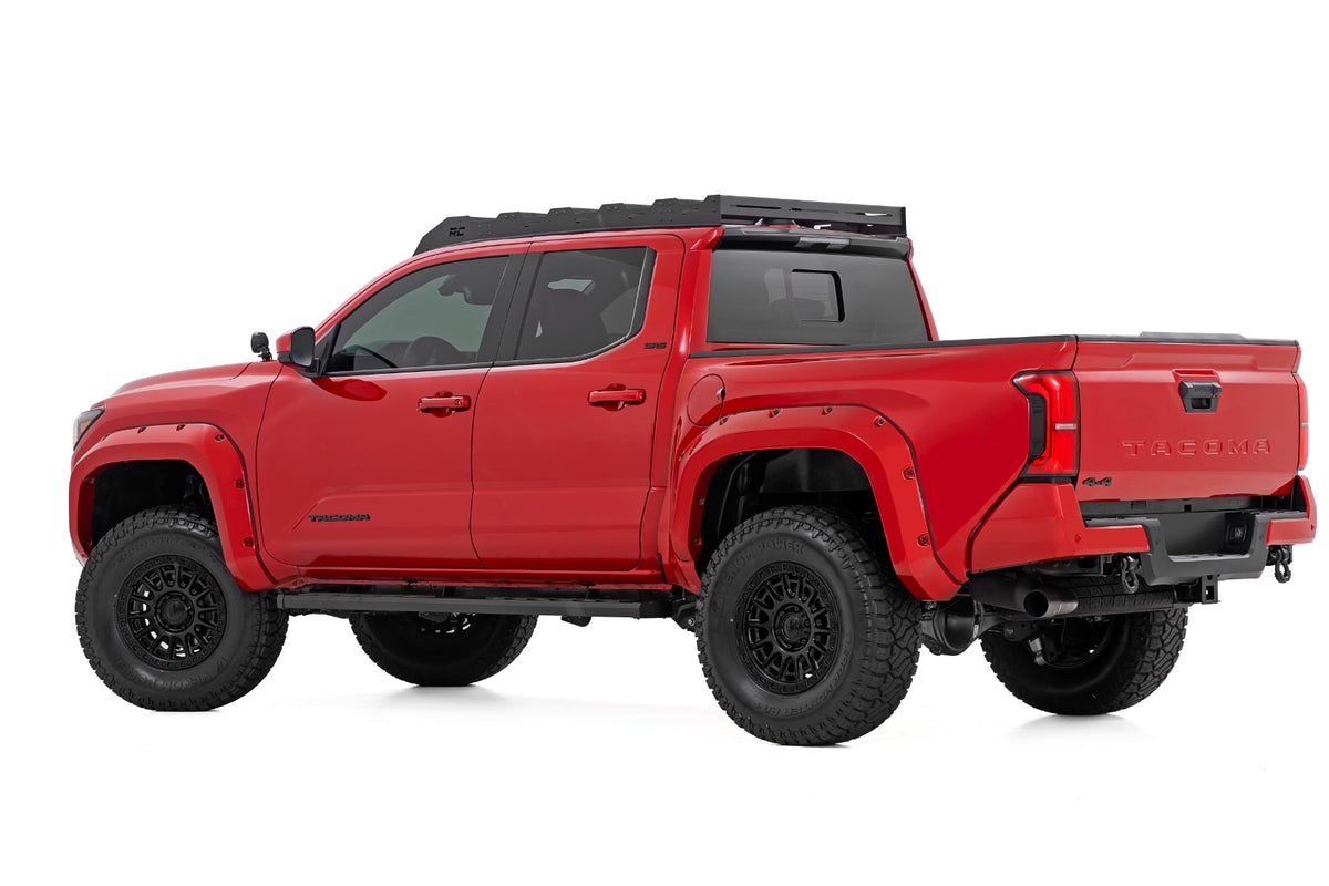 Rough Country BA2 Running Boards Side Step Bars | Double Cab | Toyota Tacoma (24-26)