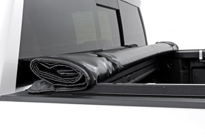 Rough Country Soft Roll Up Bed Cover | Chevy/GMC Sierra 1500 (19-26)/Silverado 1500 (19-26)