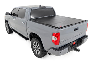 Rough Country Hard Tri-Fold Flip Up Bed Cover 5'7