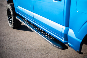 Rough Country RPT2 Running Board Crew Cab | Black | Ford F-150/Lightning/F-250/F-350/Raptor (15-26)