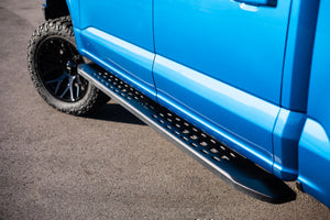 Rough Country RPT2 Running Board Crew Cab | Black | Ford F-150/Lightning/F-250/F-350/Raptor (15-26)