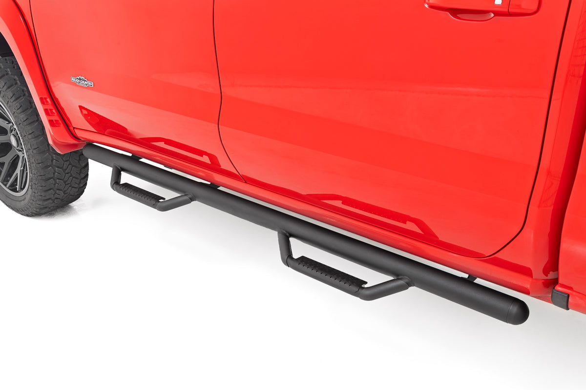 Rough Country Nerf Steps Cab Length | Crew Cab | Chevy/GMC 1500/2500HD/3500HD (19-26)