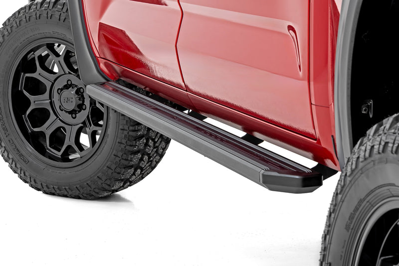 Rough Country Multi-Color LED Running Boards CrewMax | Toyota Tundra 2WD/4WD (2022-2026)