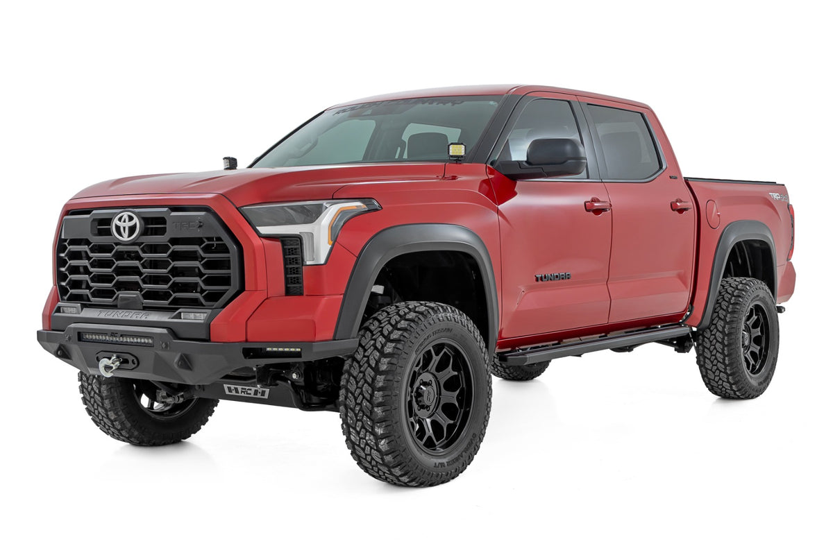 Rough Country Multi-Color LED Running Boards CrewMax | Toyota Tundra 2WD/4WD (2022-2026)