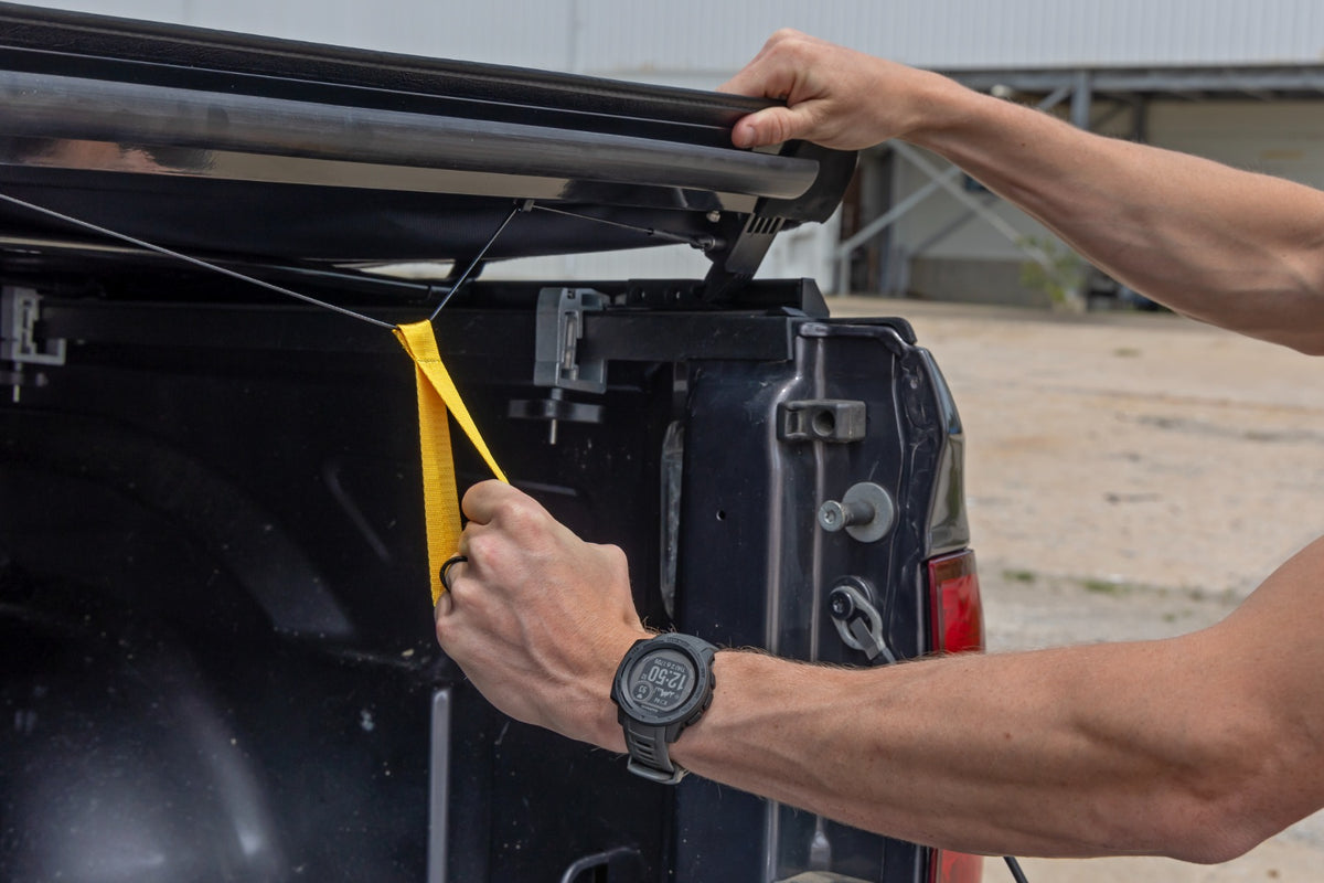 Rough Country Soft Roll Up Bed Cover | Ram 1500 (10-18)/2500 (10-26)