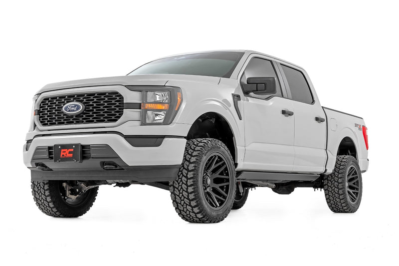 Rough Country 4 inch Lift Kit Forged UCA | M1/M1 | No Cut | Ford F-150 4WD (2021-2026)
