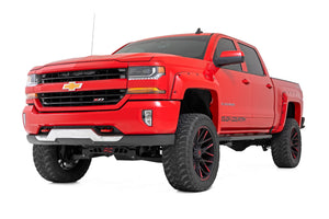 Rough Country OV2 Running Boards Side Step Bars | Crew Cab | Chevy/GMC 1500/2500HD/3500HD (07-19 & Classic)