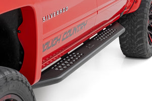 Rough Country OV2 Running Boards Side Step Bars | Crew Cab | Chevy/GMC 1500/2500HD/3500HD (07-19 & Classic)