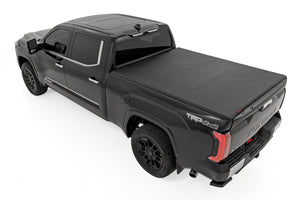 Rough Country Soft Tri-Fold Bed Cover | Toyota Tundra 2WD/4WD (2022-2026)
