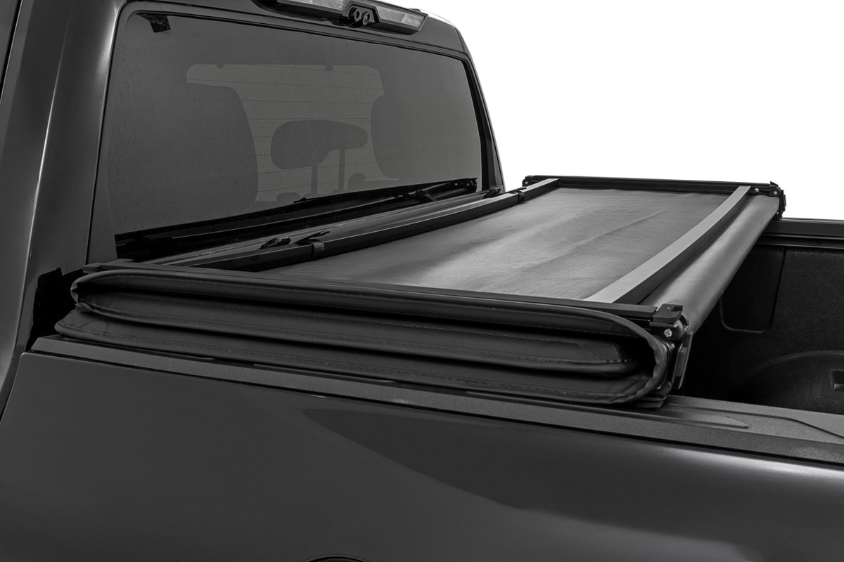 Rough Country Soft Tri-Fold Bed Cover | Toyota Tundra 2WD/4WD (2022-2026)