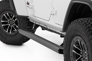 Rough Country Power Running Boards 4 Door | Jeep Wrangler JL (2018-2026)
