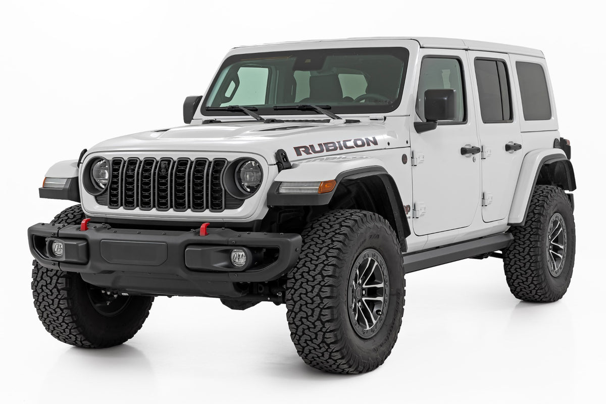 Rough Country Power Running Boards 4 Door | Jeep Wrangler JL (2018-2026)