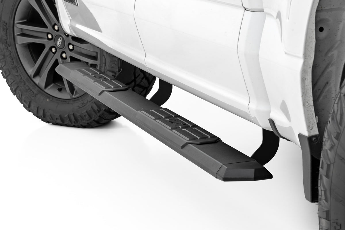 Rough Country TR2 Running Boards | Ford F-150/Lightning/F-250/F-350/Raptor (2015-2026)