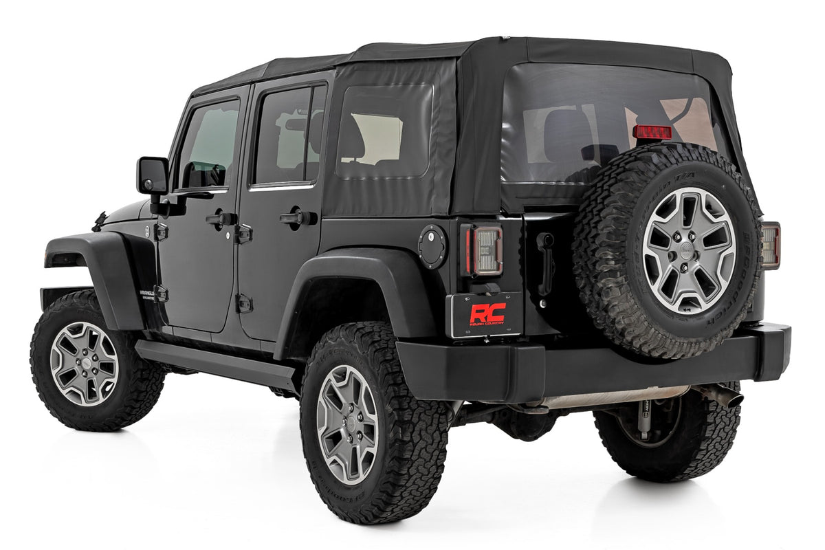 Rough Country Power Running Boards 4 Door | Jeep Wrangler Unlimited 2WD/4WD (2007-2018)