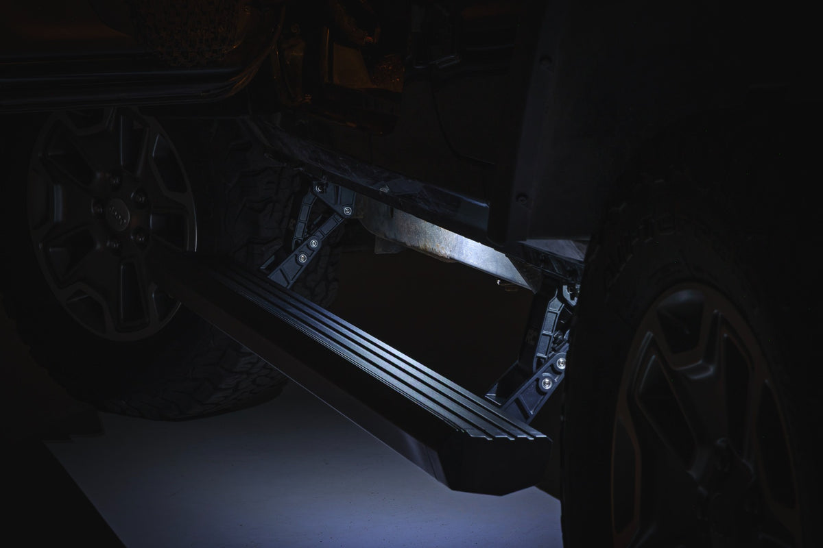 Rough Country Power Running Boards 4 Door | Jeep Wrangler Unlimited 2WD/4WD (2007-2018)