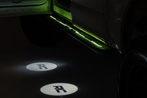 Rough Country Multi-Color LED Running Boards Crew Cab | Ram 2500/3500 2WD/4WD (2011-2026)
