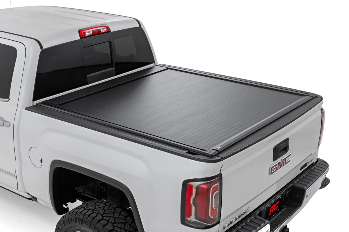 Rough Country Powered Retractable Bed Cover | Chevy/GMC 1500 (14-18)/2500HD/3500HD (14-19)