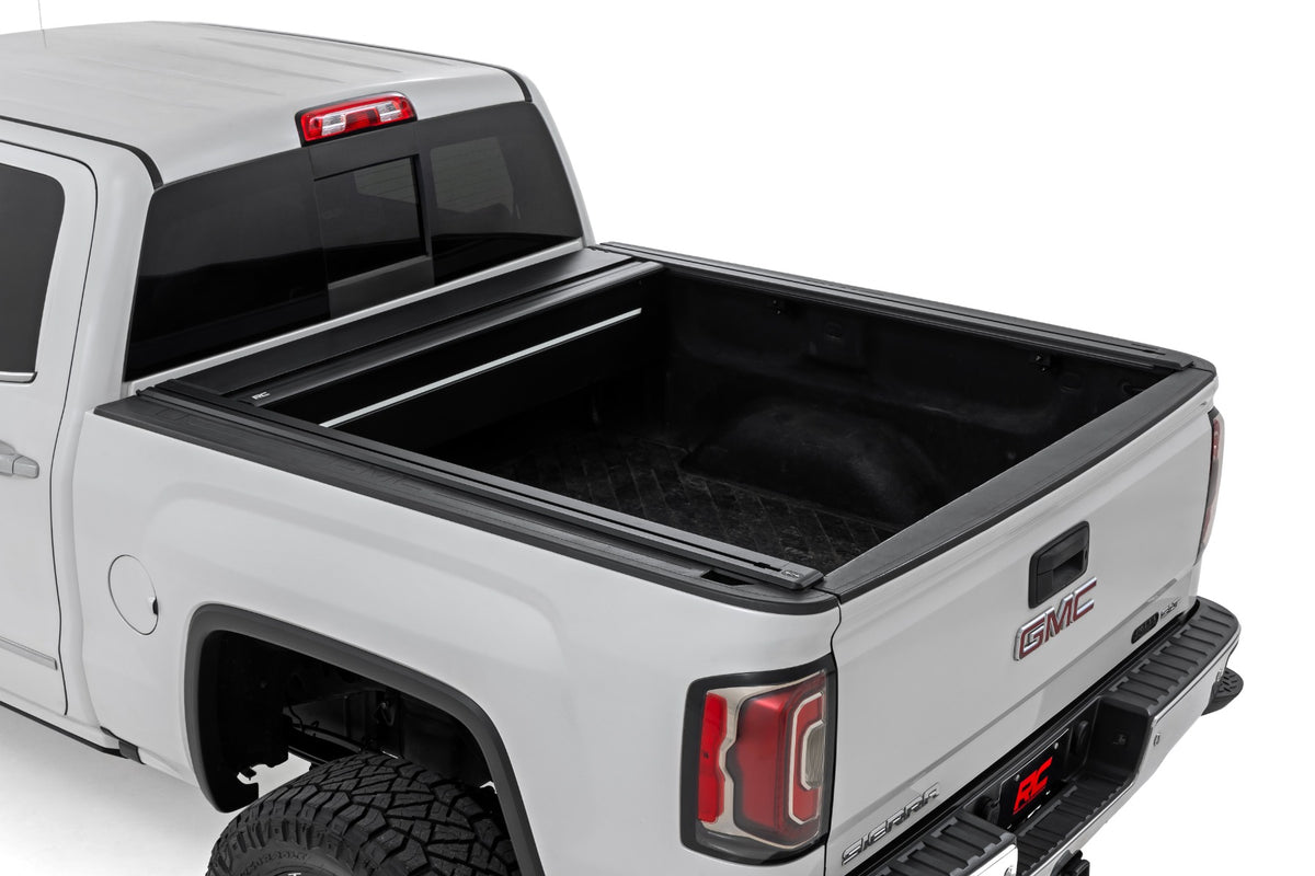 Rough Country Powered Retractable Bed Cover | Chevy/GMC 1500 (14-18)/2500HD/3500HD (14-19)