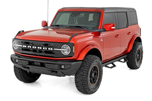 Rough Country SRL2 Adjustable Aluminum Step 4-Door | Ford Bronco 4WD (2021-2026)