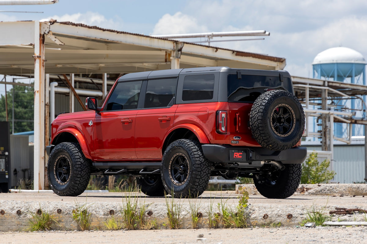 Rough Country SRL2 Adjustable Aluminum Step 4-Door | Ford Bronco 4WD (2021-2026)
