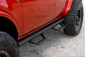 Rough Country SRL2 Adjustable Aluminum Step 4-Door | Ford Bronco 4WD (2021-2026)
