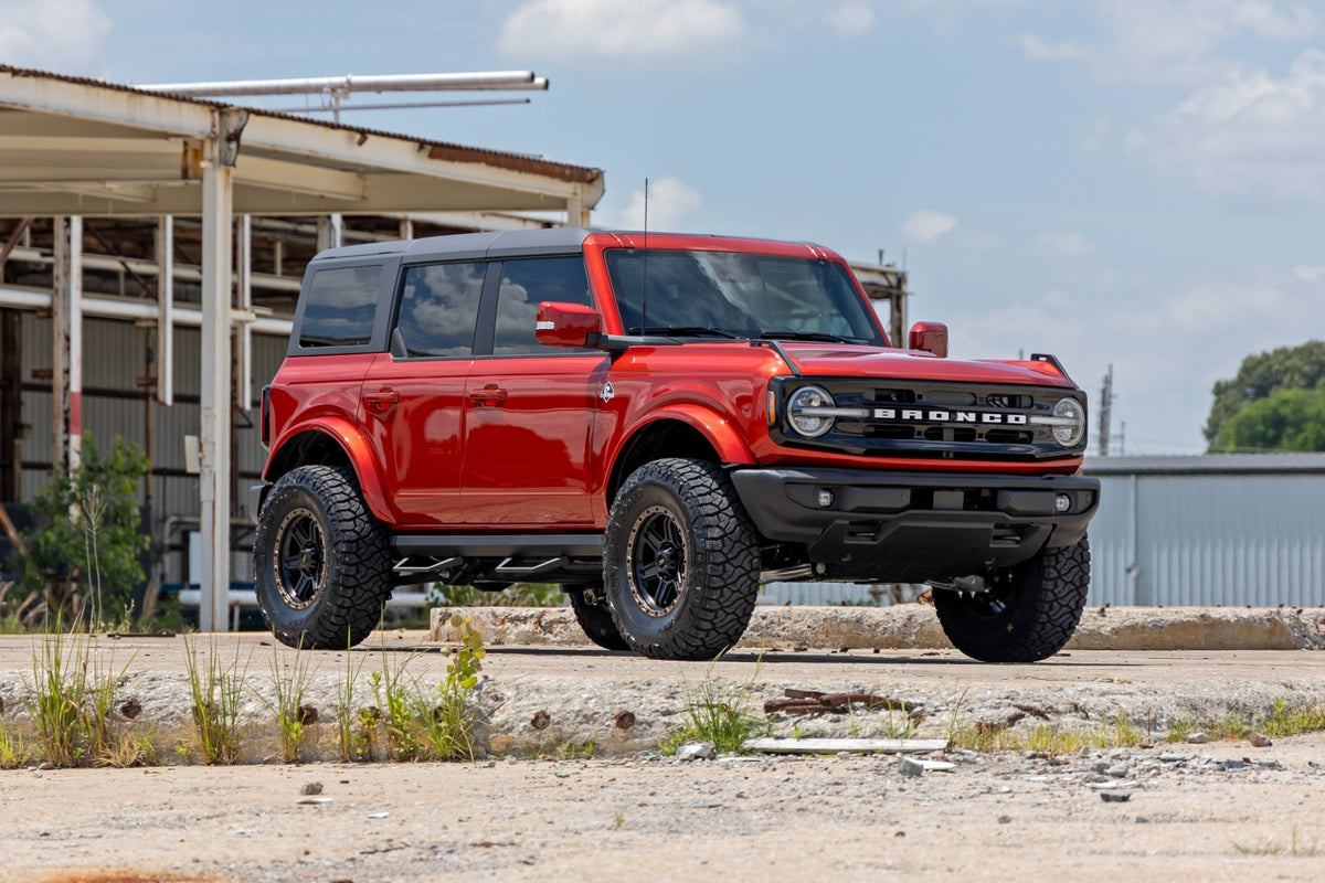 Rough Country SRL2 Adjustable Aluminum Step 4-Door | Ford Bronco 4WD (2021-2026)
