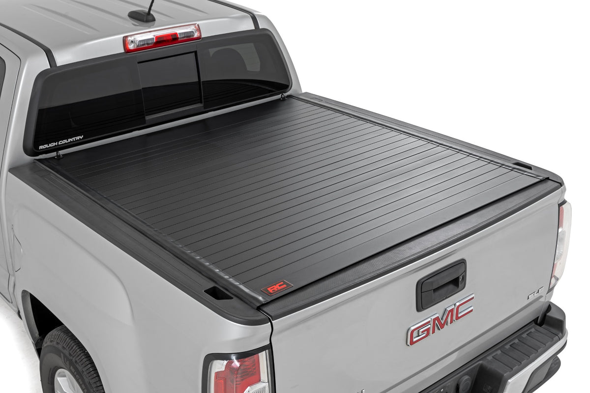 Rough Country Hard Roll Up Bed Cover 5' Bed | Chevy/GMC Canyon/Colorado 2WD/4WD (15-22)