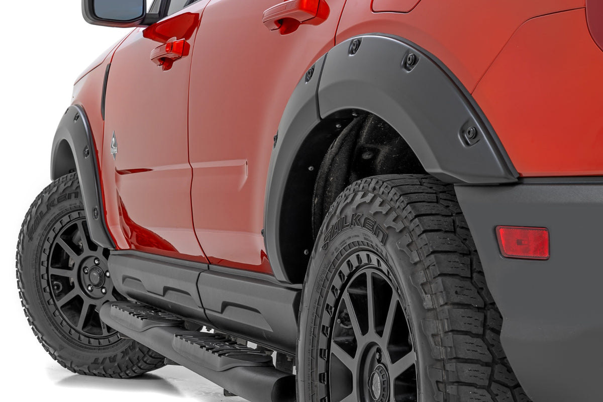 Rough Country Pocket Fender Flares | Ford Bronco Sport 4WD (2021-2026)