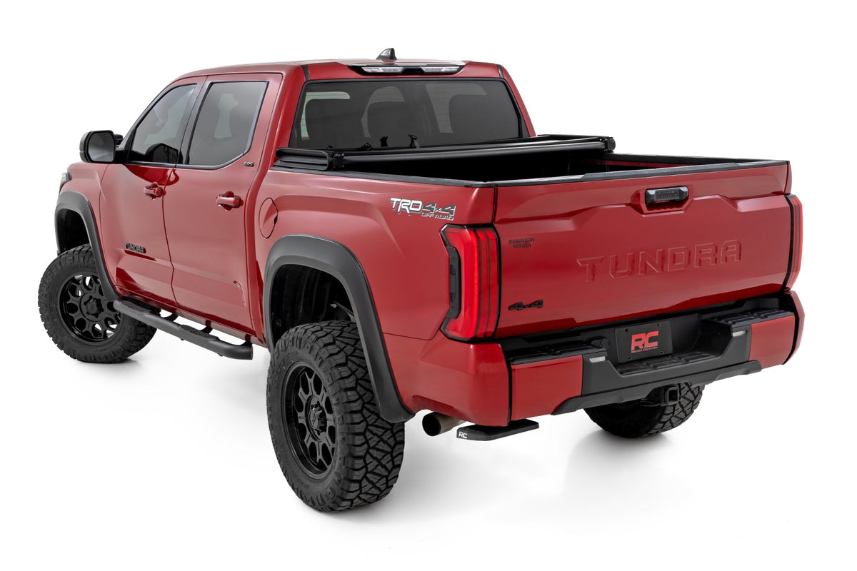 Rough Country Nerf Steps 3-Inch Tube | CrewMax | Toyota Tundra 2WD/4WD (2022-2026)