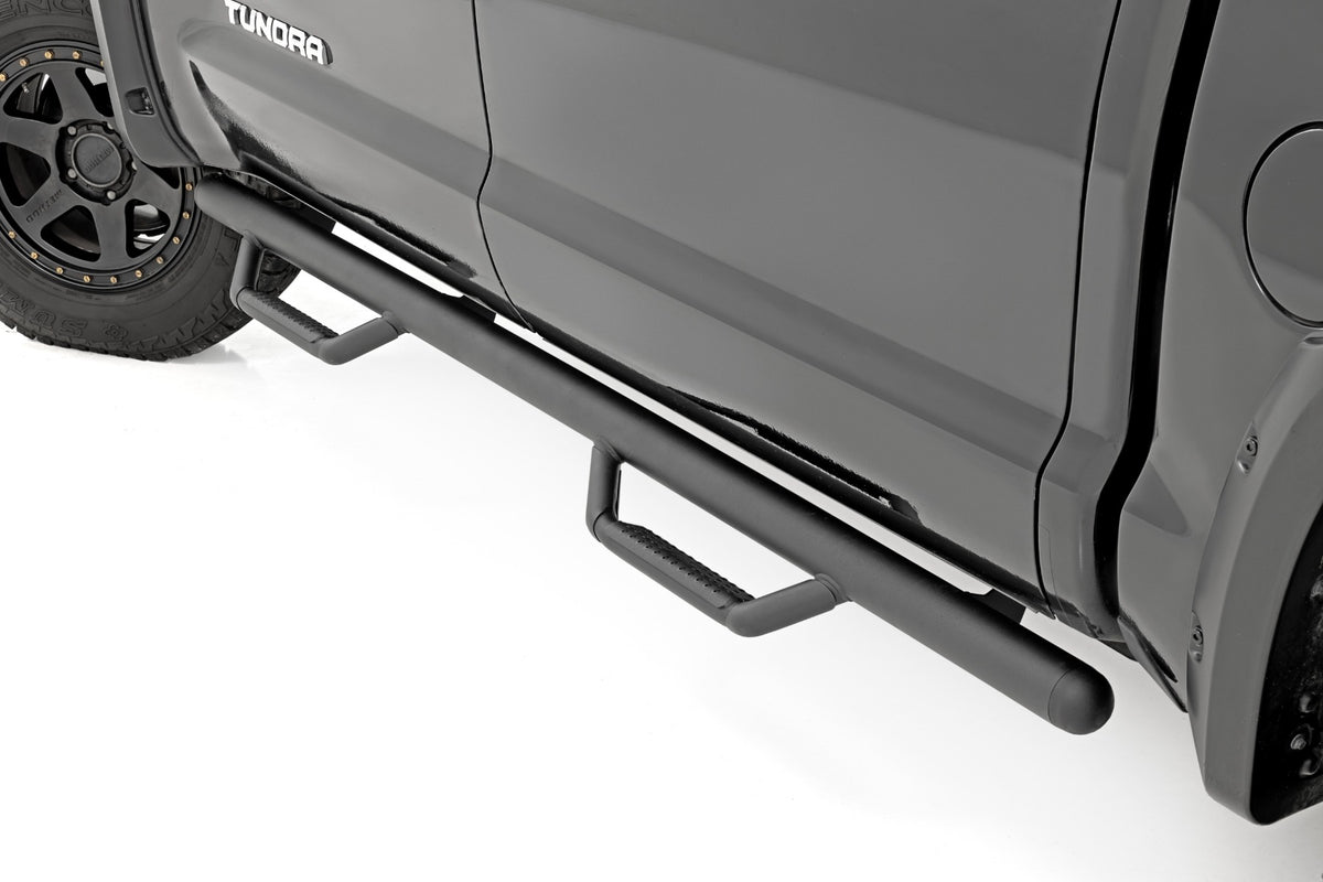 Rough Country Nerf Steps Cab Length | CrewMax | 5'7