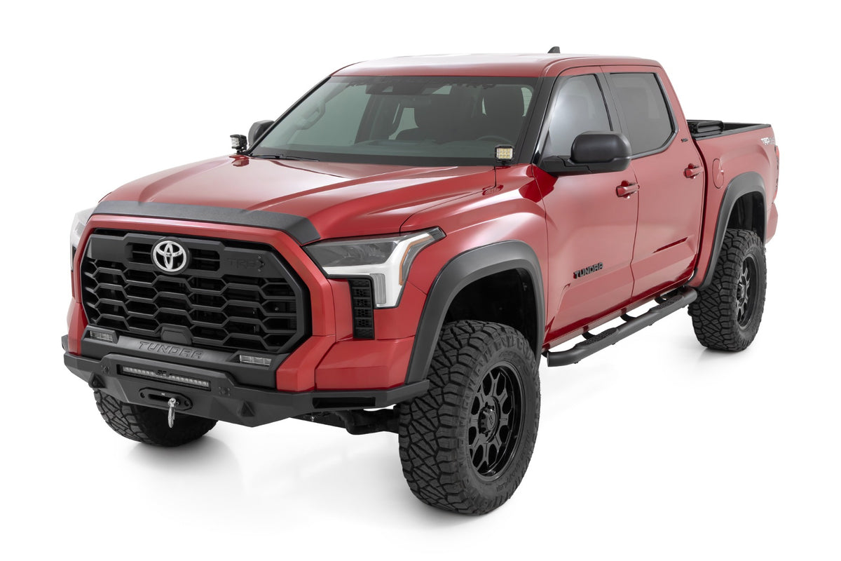 Rough Country Nerf Steps 3-Inch Tube | CrewMax | Toyota Tundra 2WD/4WD (2022-2026)
