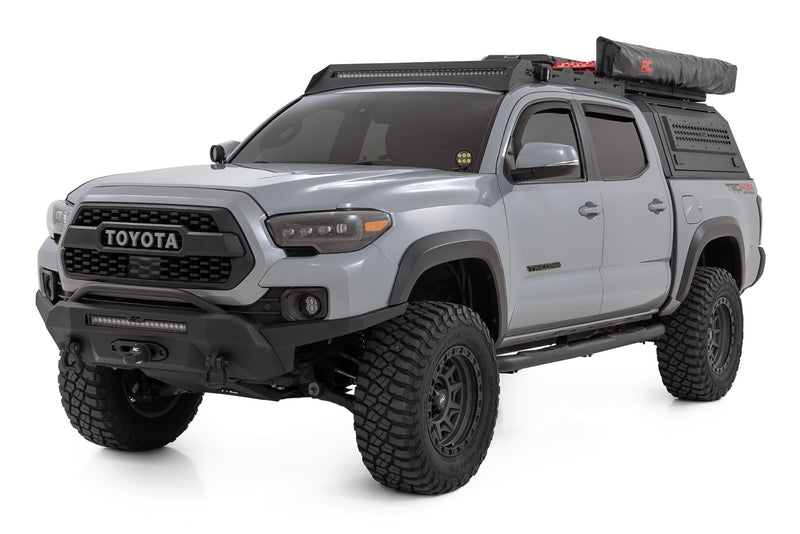 Rough Country Nerf Steps 3-Inch Tube | Double Cab | Toyota Tacoma 2WD/4WD (2005-2023)