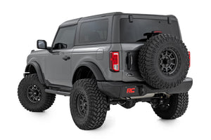 Rough Country Nerf Steps 3-Inch Tube | 2-Door | Ford Bronco 4WD (2021-2026)