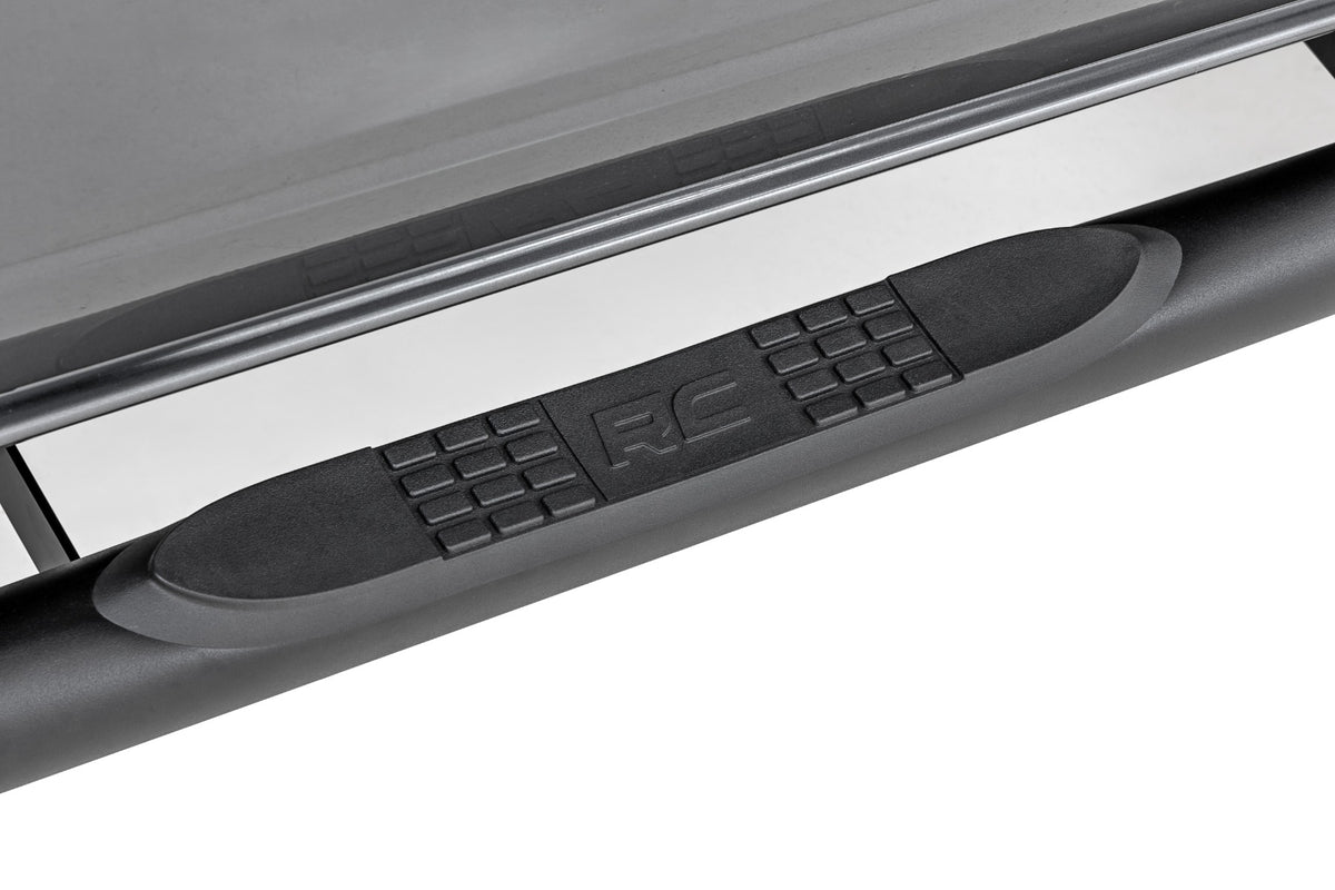 Rough Country Nerf Steps 3-Inch Tube | 2-Door | Ford Bronco 4WD (2021-2026)