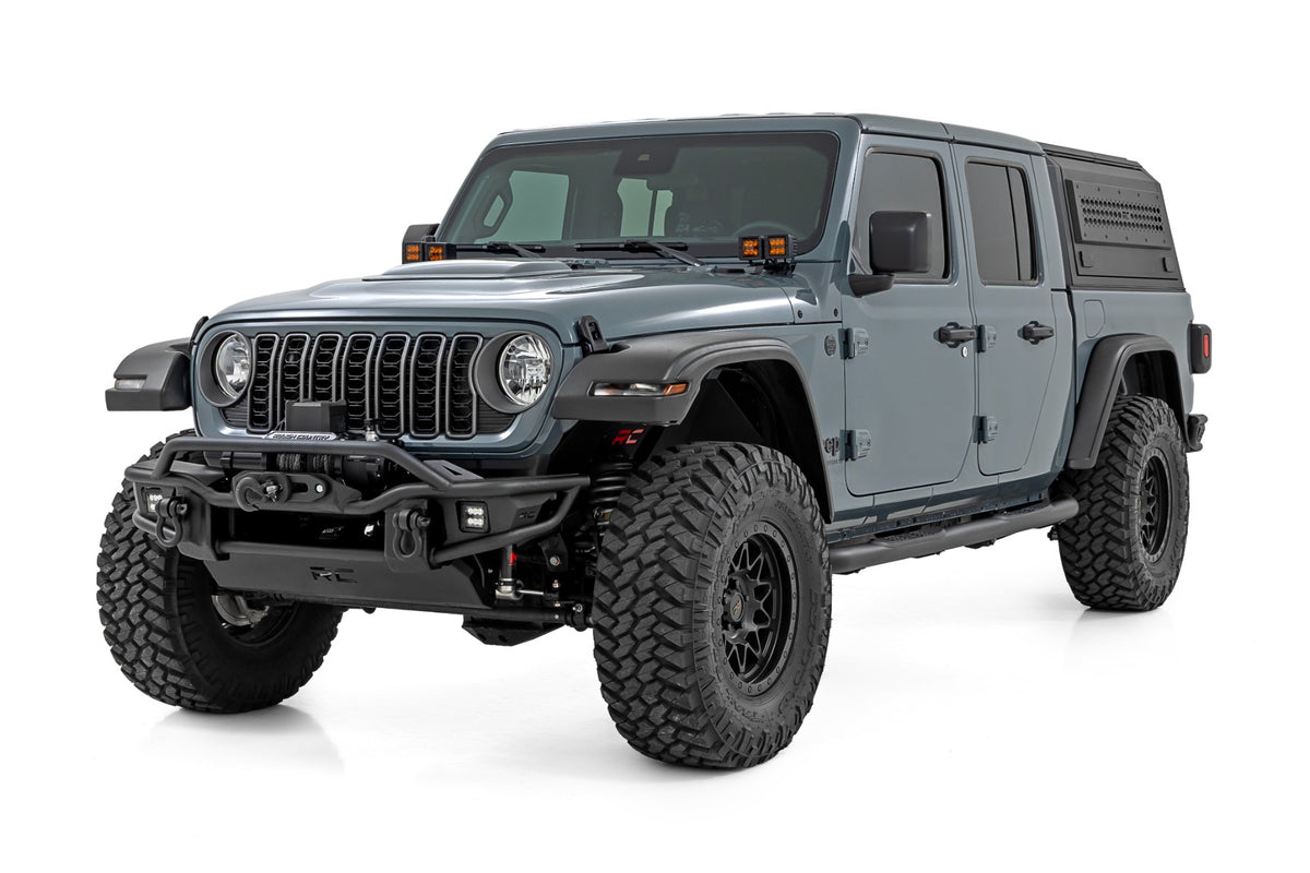 Rough Country Nerf Steps 3-Inch Tube | Jeep Gladiator JT 4WD (2020-2026)