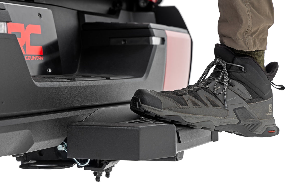 Rough Country HD2 Heavy Duty Receiver Hitch Step | Fits 2 Inch Receiver